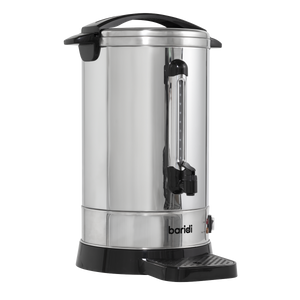 Baridi DH270 Hot Water Boiler, Tea Urn, 20L Capacity, Stainless Steel