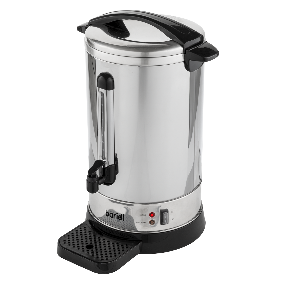 Baridi DH270 Hot Water Boiler, Tea Urn, 20L Capacity, Stainless Steel - additional view 5