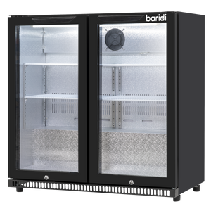 Baridi DH272 Back Bar Drinks Fridge/Cooler with Double Hinged Door & Security Lock 190L - Black - additional view 19