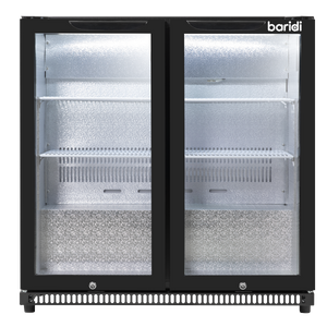 Baridi DH272 Back Bar Drinks Fridge/Cooler with Double Hinged Door & Security Lock 190L - Black - additional view 17