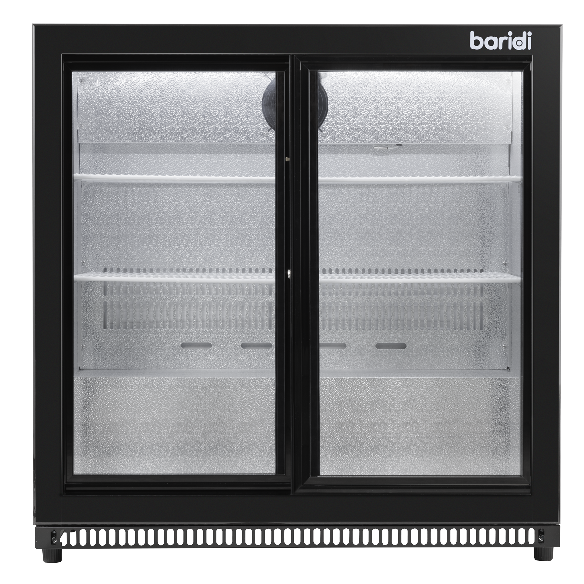Baridi DH273 Back Bar Drinks Fridge/Cooler with Double Sliding Door & Security Lock 190L - Black - additional view 5
