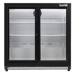 Baridi DH273 Back Bar Drinks Fridge/Cooler with Double Sliding Door & Security Lock 190L - Black - additional view 5