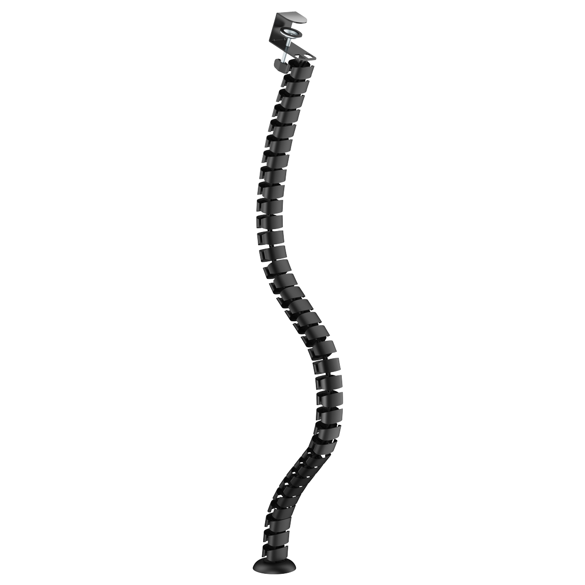 Dellonda DH274 Flexible Cable Management System, Clamp-On 1.3m