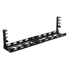 Dellonda DH276 Extendable Cable Management Tray 435/730 x 130 x 190 - Black