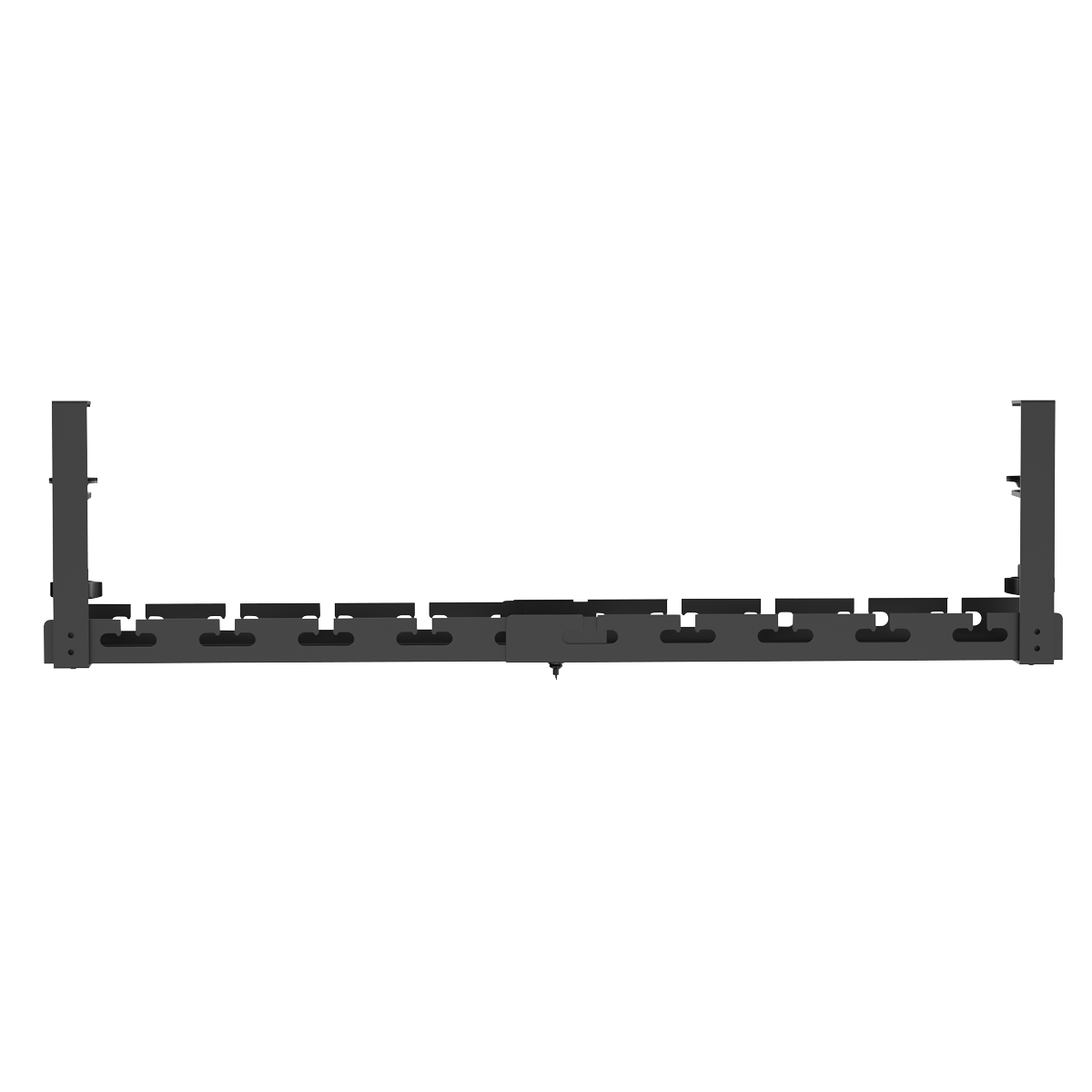 Dellonda DH276 Extendable Cable Management Tray 435/730 x 130 x 190 - Black - additional view 13