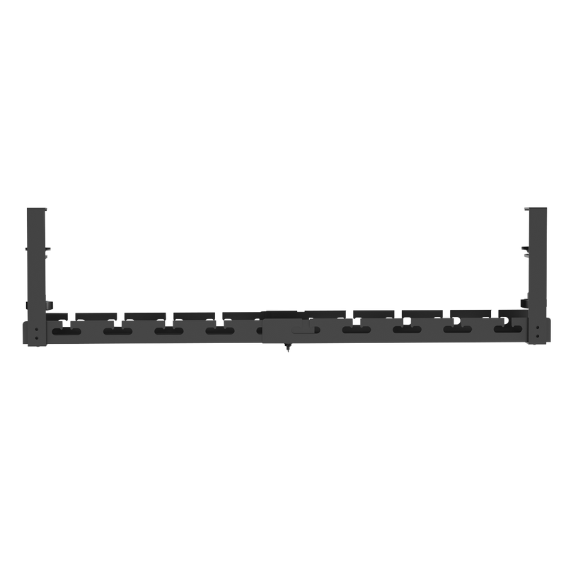 Dellonda DH276 Extendable Cable Management Tray 435/730 x 130 x 190 - Black - additional view 13