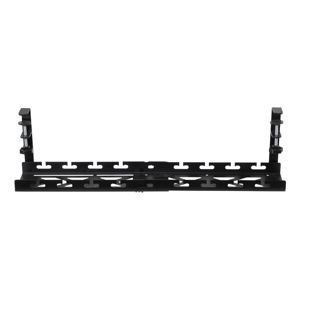 Dellonda DH276 Extendable Cable Management Tray 435/730 x 130 x 190 - Black - additional view 14