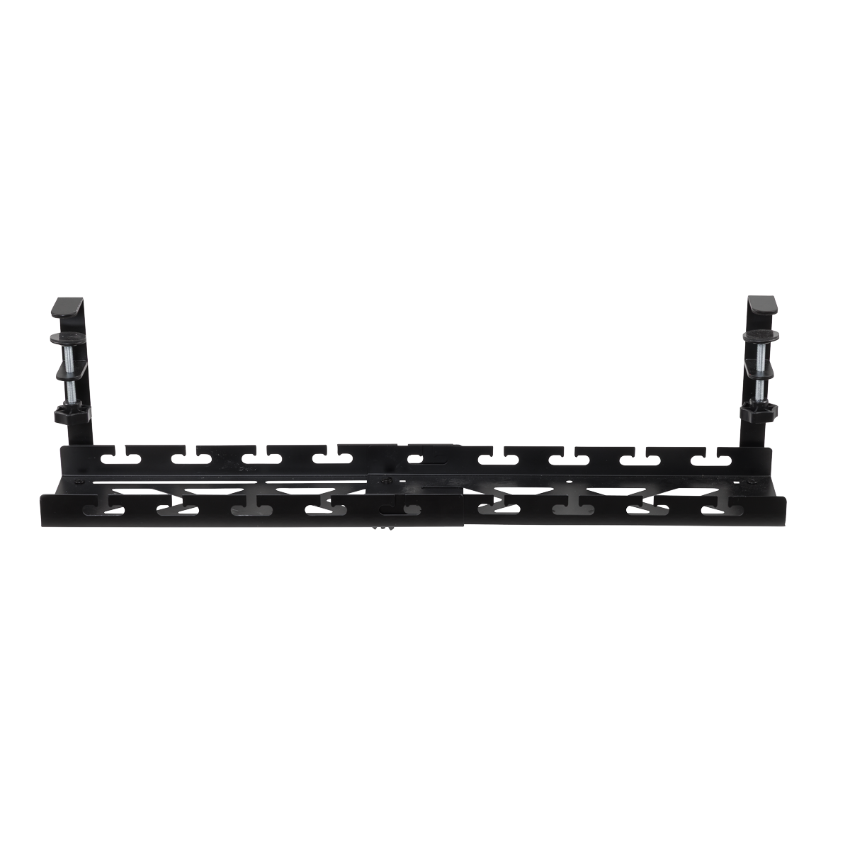 Dellonda DH276 Extendable Cable Management Tray 435/730 x 130 x 190 - Black - additional view 14