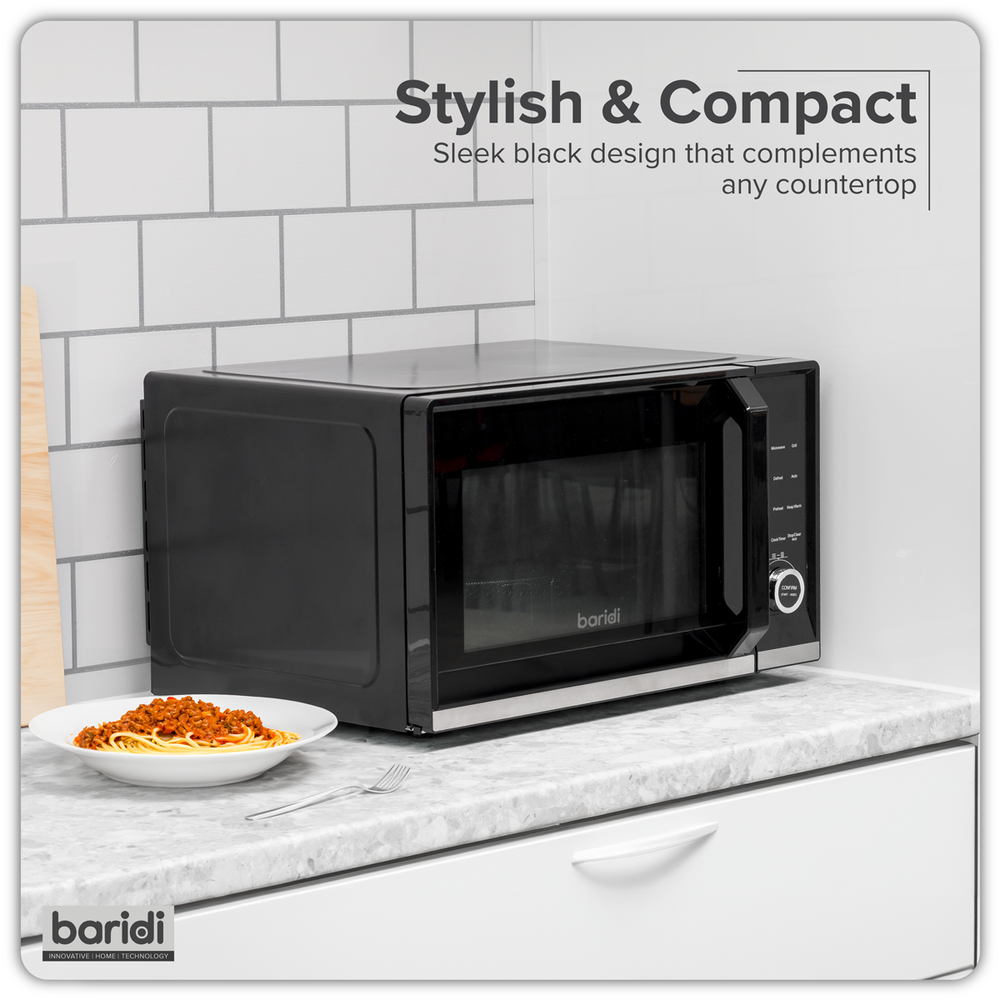 Baridi DH277 7-in-1 Air Fryer Microwave & Grill, 28L Capacity - Black - additional view 17