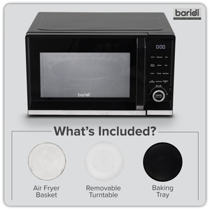 Baridi DH277 7-in-1 Air Fryer Microwave & Grill, 28L Capacity - Black - additional view 23