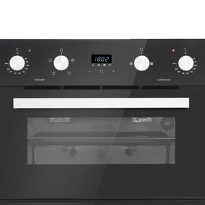Baridi DH278 72cm Built-Under Double Oven, 74L Capacity, Energy Rating A - Black - additional view 8