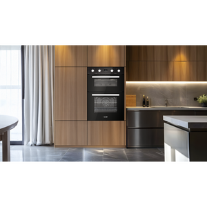Baridi DH279 90cm Built-In Double Oven, 88L Capacity, Energy Rating A - Black - additional view 3