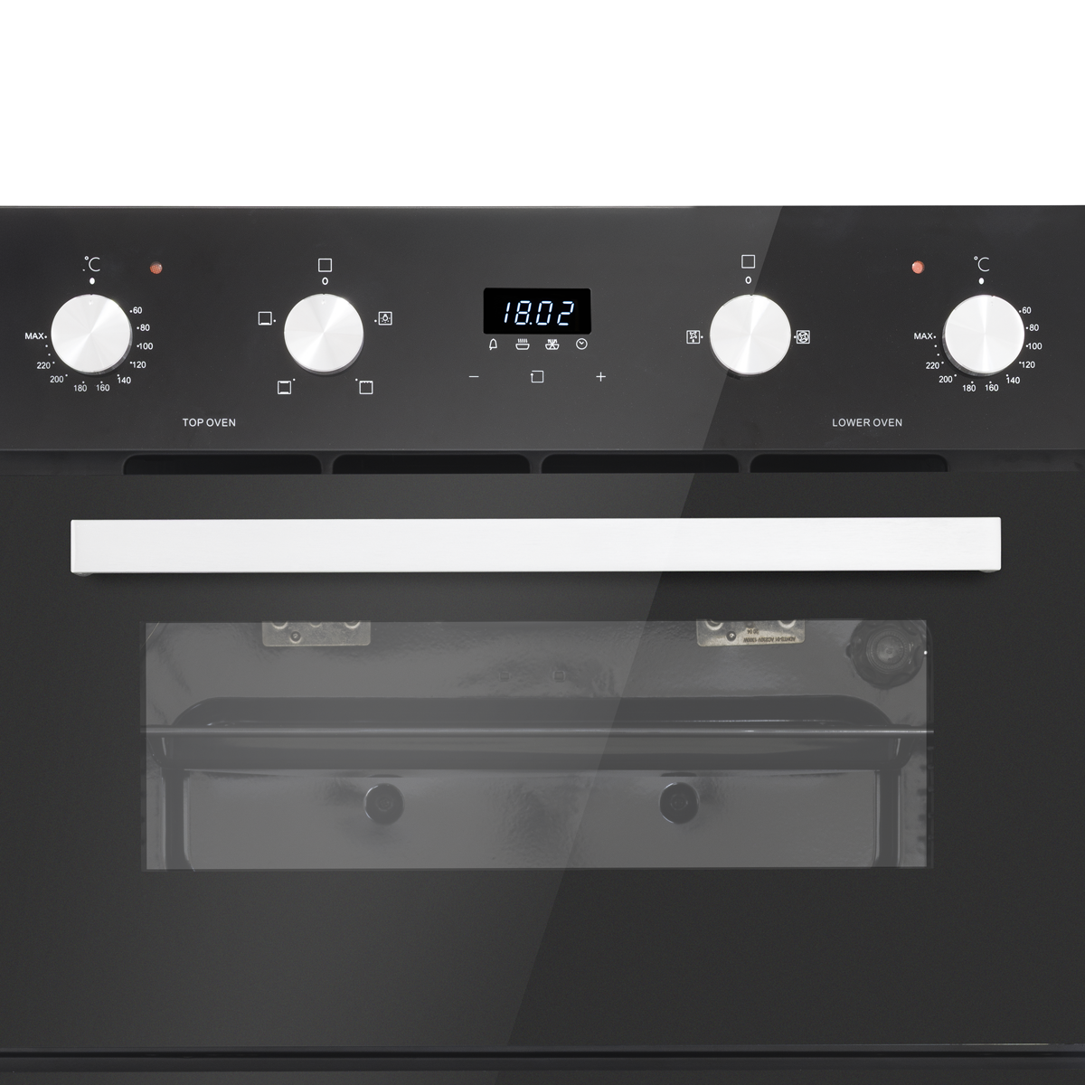 Baridi DH279 90cm Built-In Double Oven, 88L Capacity, Energy Rating A - Black - additional view 5
