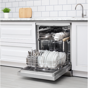 Baridi DH280 Regular Sized Freestanding Dishwasher 60cm Wide 13 Place Settings - Silver - additional view 11