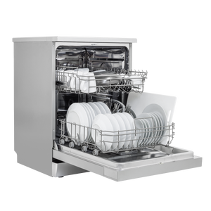 Baridi DH280 Regular Sized Freestanding Dishwasher 60cm Wide 13 Place Settings - Silver - additional view 17