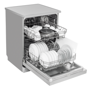 Baridi DH280 Regular Sized Freestanding Dishwasher 60cm Wide 13 Place Settings - Silver - additional view 9