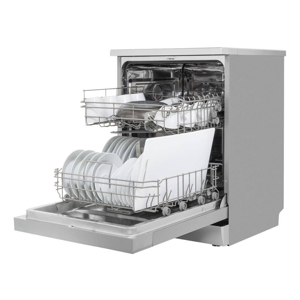 Baridi DH280 Regular Sized Freestanding Dishwasher 60cm Wide 13 Place Settings - Silver - additional view 18