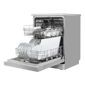 Baridi DH280 Regular Sized Freestanding Dishwasher 60cm Wide 13 Place Settings - Silver - additional view 18