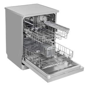 Baridi DH280 Regular Sized Freestanding Dishwasher 60cm Wide 13 Place Settings - Silver - additional view 19