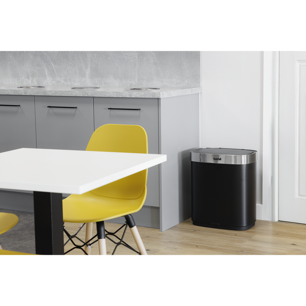 Baridi DH281 Sensor Bin 50L - Black/Stainless Steel - additional view 8