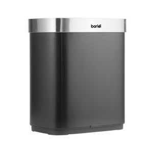 Baridi DH281 Sensor Bin 50L - Black/Stainless Steel