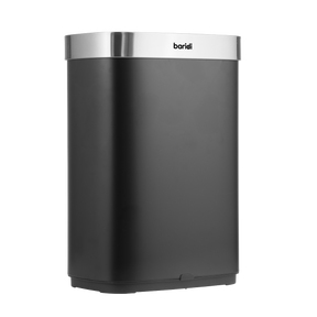 Baridi DH282 Sensor Bin 65L - Black/Stainless Steel