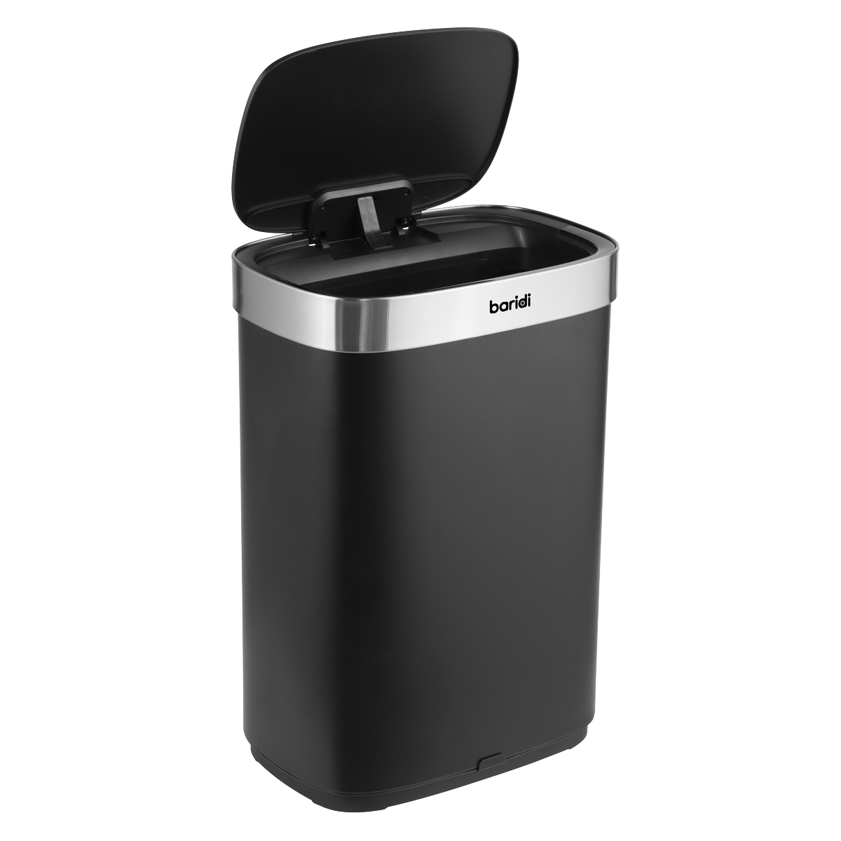 Baridi DH282 Sensor Bin 65L - Black/Stainless Steel - additional view 7
