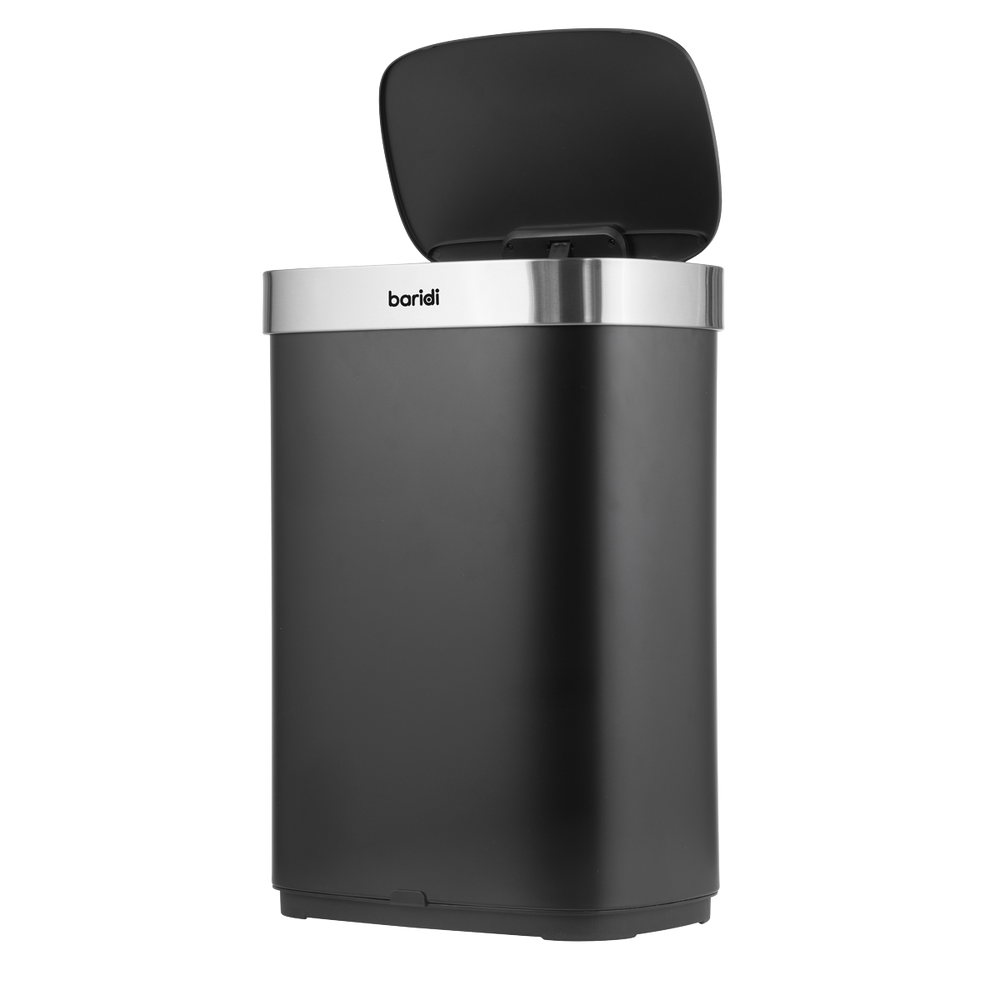Baridi DH282 Sensor Bin 65L - Black/Stainless Steel - additional view 8