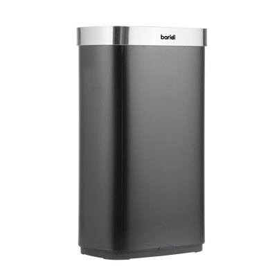 Baridi DH283 Sensor Bin 80L - Black/Stainless Steel