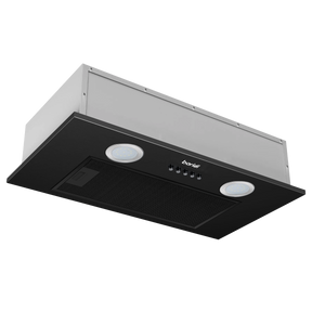 Baridi DH285 Cooker Hood with 5 Layer Filter 52cm - Black