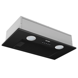 Baridi DH285 Cooker Hood with 5 Layer Filter 52cm - Black