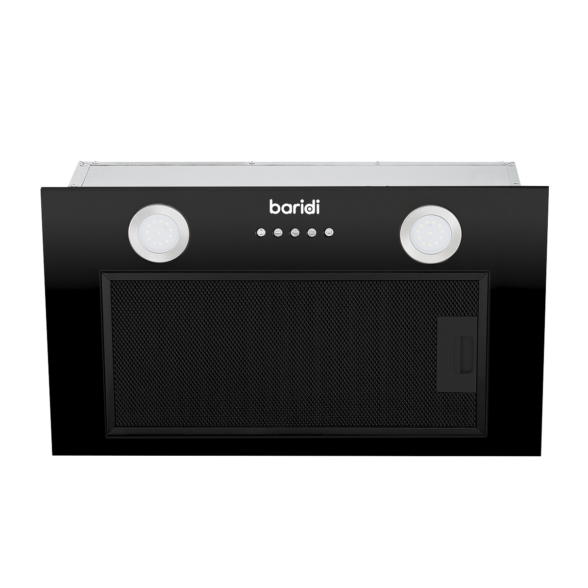 Baridi DH285 Cooker Hood with 5 Layer Filter 52cm - Black - additional view 4