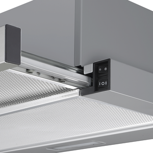 Baridi DH286 Telescopic Cooker Hood with Aluminium Filters 60cm - Stainless Steel - additional view 5