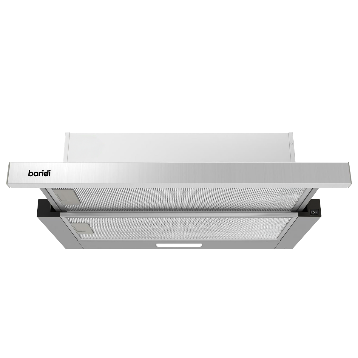 Baridi DH286 Telescopic Cooker Hood with Aluminium Filters 60cm - Stainless Steel - additional view 2