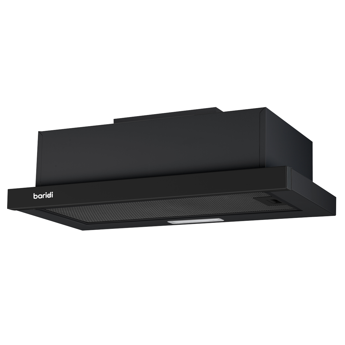 Baridi DH287 Telescopic Cooker Hood with Aluminium Filters 60cm - Black - additional view 15
