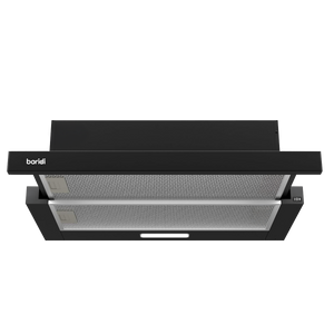 Baridi DH287 Telescopic Cooker Hood with Aluminium Filters 60cm - Black - additional view 3