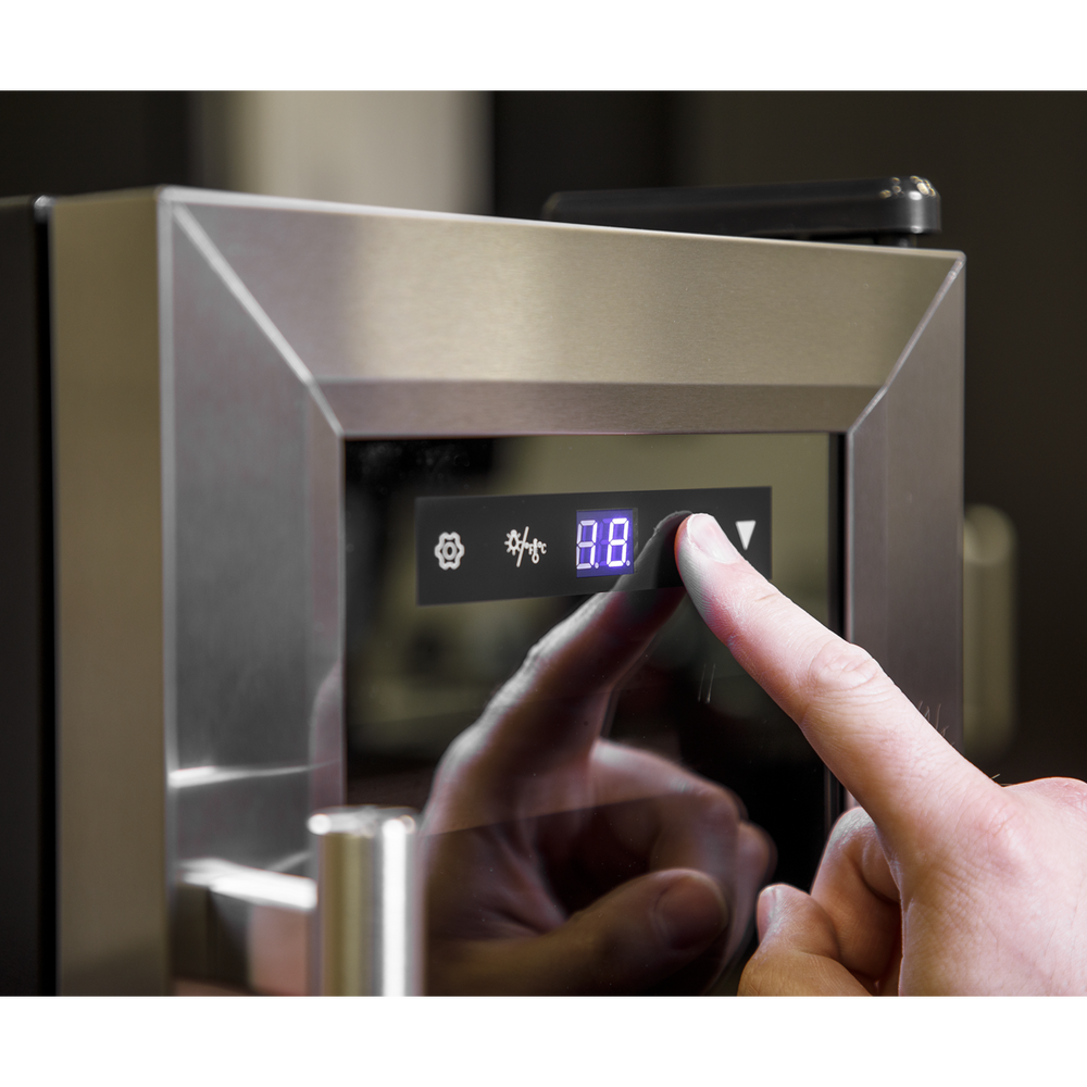 Baridi DH29 18 Bottle Wine Fridge with Digital Touch Screen Controls & LED Light - Stainless Steel - additional view 7