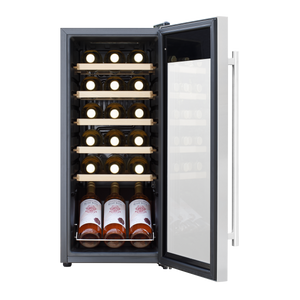 Baridi DH29 18 Bottle Wine Fridge with Digital Touch Screen Controls & LED Light - Stainless Steel - additional view 5