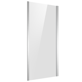 Baridi DH296 Side Panel for Sliding Shower Doors, 6mm Tempered Glass - Chrome