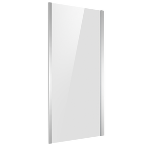 Baridi DH296 Side Panel for Sliding Shower Doors, 6mm Tempered Glass - Chrome