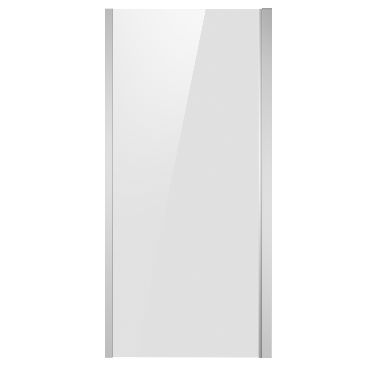 Baridi DH296 Side Panel for Sliding Shower Doors, 6mm Tempered Glass - Chrome - additional view 3