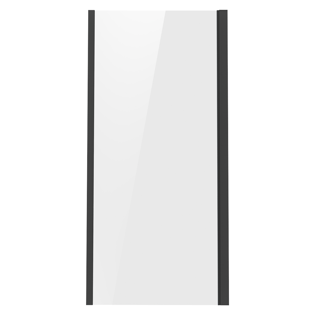 Baridi DH297 Side Panel for Sliding Shower Doors, 6mm Tempered Glass - Black - additional view 7