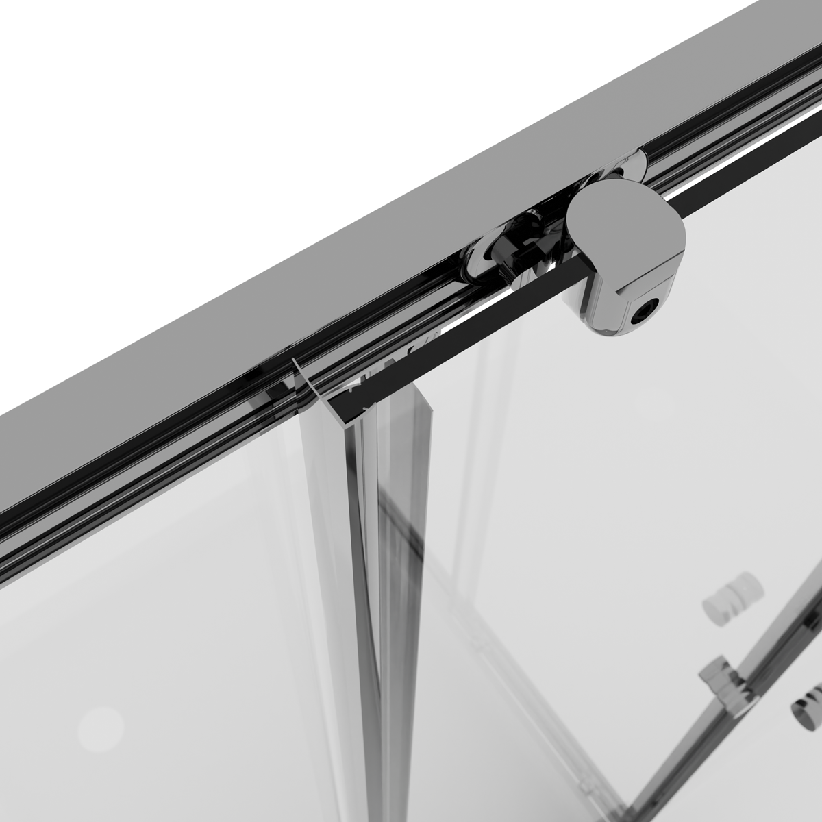 Baridi DH299 Corner Shower Entry Enclosure 900 x 900 x 1850mm with 6mm Tempered Glass - Chrome - additional view 8