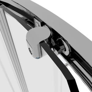 Baridi DH301 Quadrant Shower Entry Enclosure 800 x 800 x 1850mm with 6mm Tempered Glass - Chrome - additional view 2