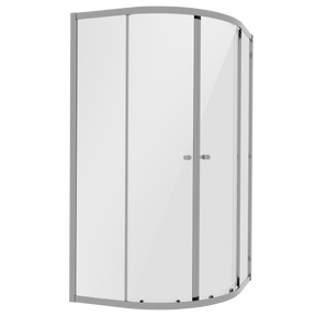 Baridi DH302 Quadrant Shower Entry Enclosure 900 x 900 x 1850mm with 6mm Tempered Glass - Chrome