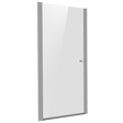 Baridi DH303 Pivot Shower Door 800 x 1850mm, 6mm Tempered Glass, Reversible - Chrome