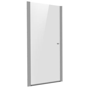 Baridi DH303 Pivot Shower Door 800 x 1850mm, 6mm Tempered Glass, Reversible - Chrome