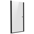Baridi DH304 Pivot Shower Door 800 x 1850mm, 6mm Tempered Glass, Reversible - Black