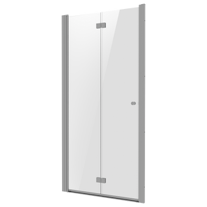 Baridi DH305 Bi-Fold Shower Door 800 x 1850mm, 6mm Tempered Glass, Reversible - Chrome - additional view 12