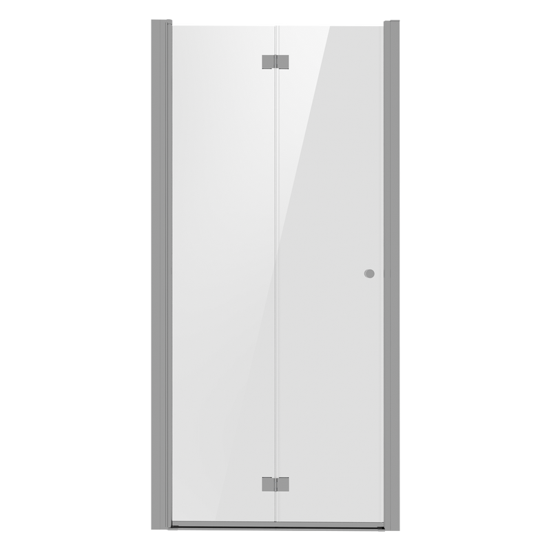 Baridi DH305 Bi-Fold Shower Door 800 x 1850mm, 6mm Tempered Glass, Reversible - Chrome - additional view 13